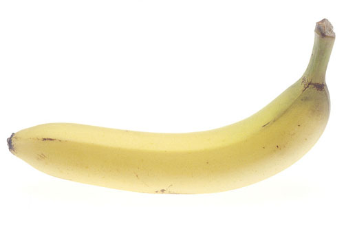 Whole Unpeeled Yellow Banana