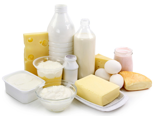 Assortment of Dairy Products