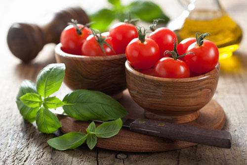 Herbed Cherry Tomato Ingredients