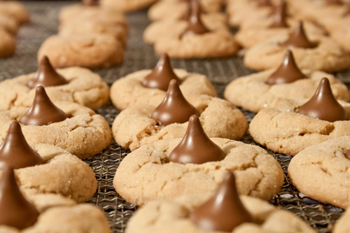 Peanut Butter Chocolate Blossoms